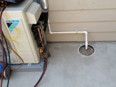HVAC Condensate Drain Line Repair